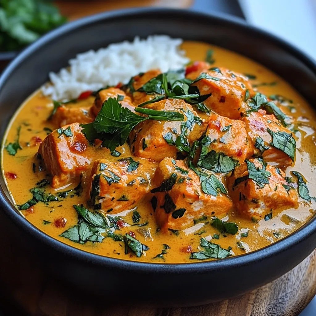 <p>Creamy Coconut Salmon Curry: An Incredible Ultimate Recipe</p>