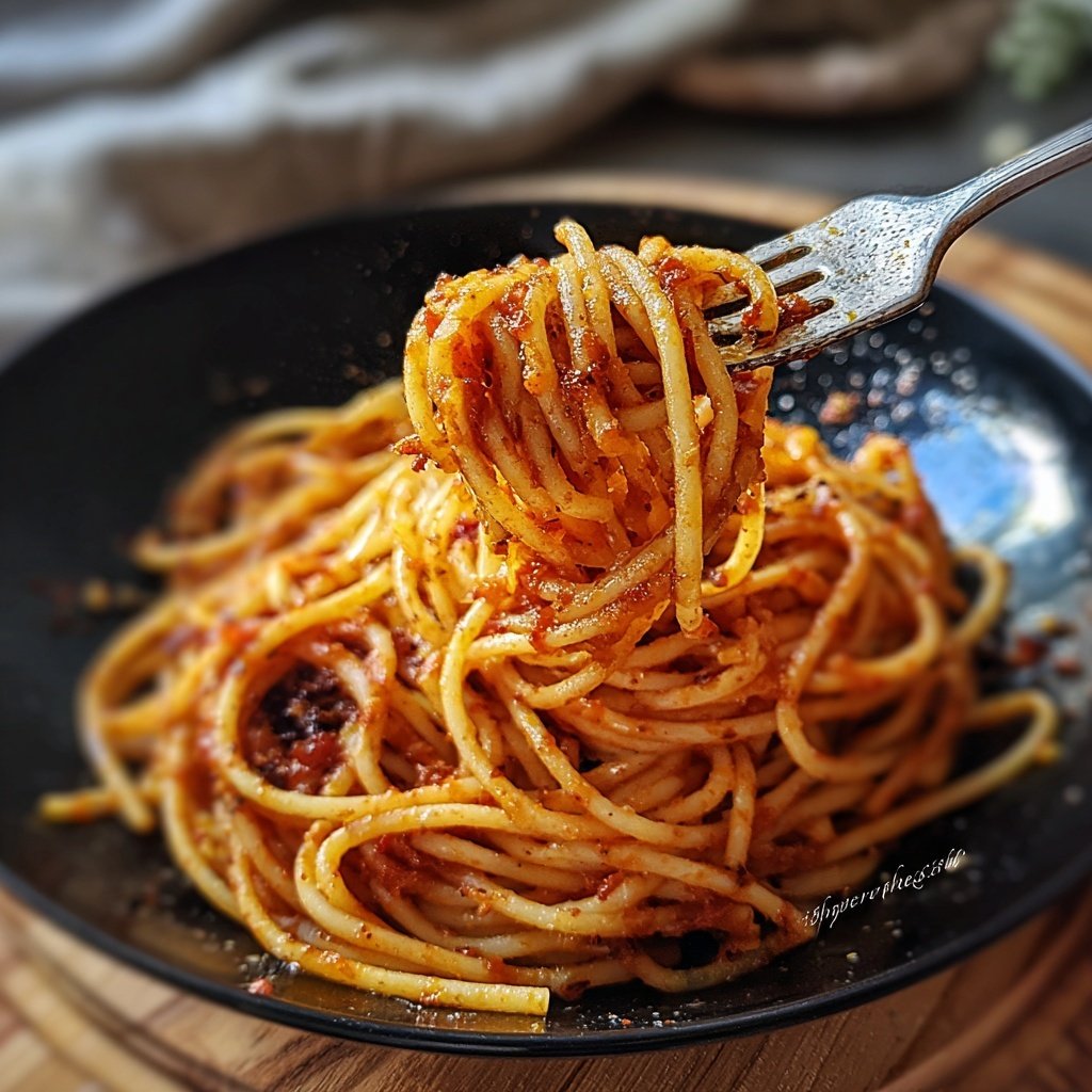 Spaghetti All'Assassina Charred Spicy Pasta