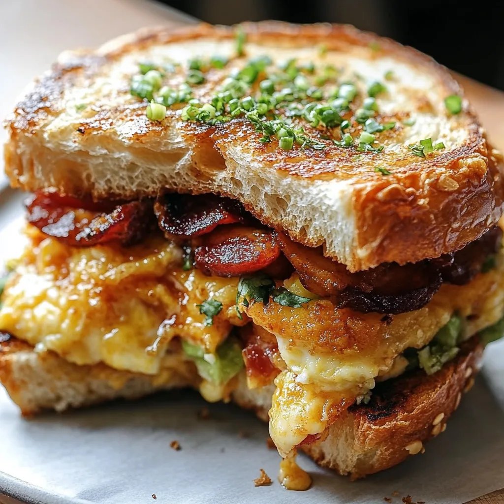 The Ultimate Breakfast Sandwich: An Amazing Recipe for a Wonderful Morning