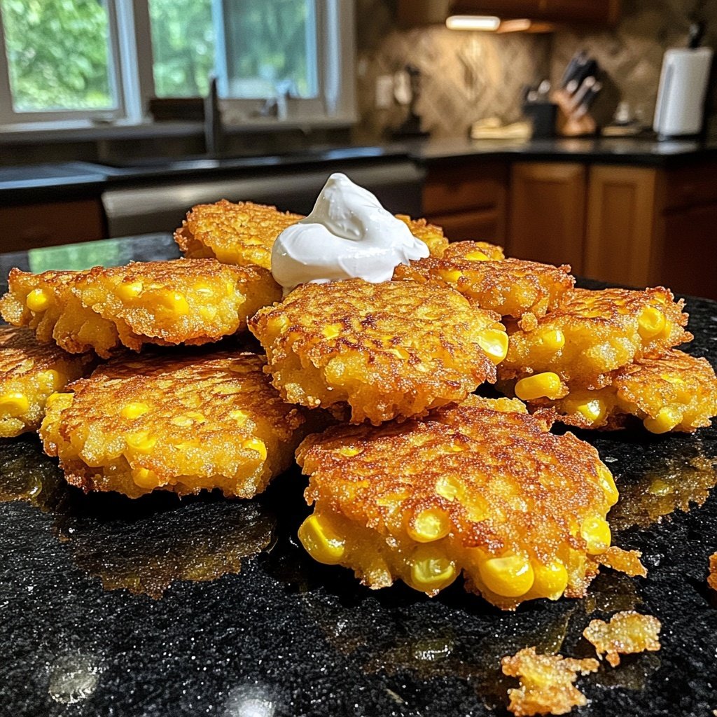 Corn Fritters Sweet Corn