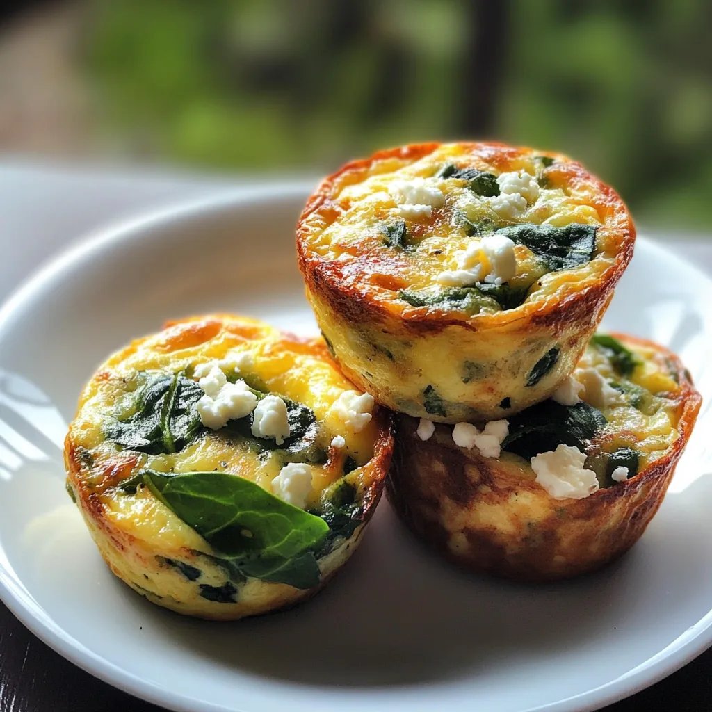 Quick & Healthy Egg Muffins w/ Spinach & Feta: An Amazing Ultimate Recipe