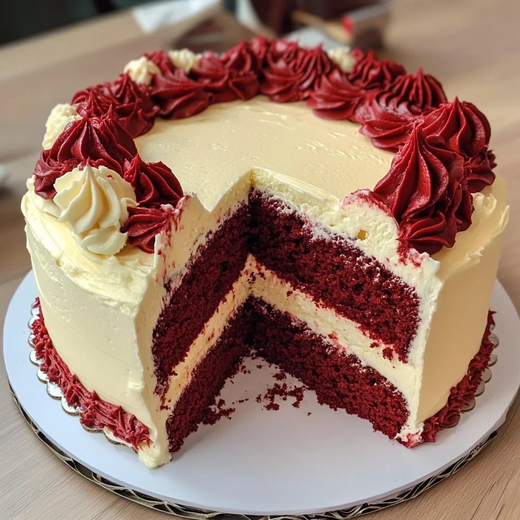 Red Velvet Buttermilk Cake Recipe