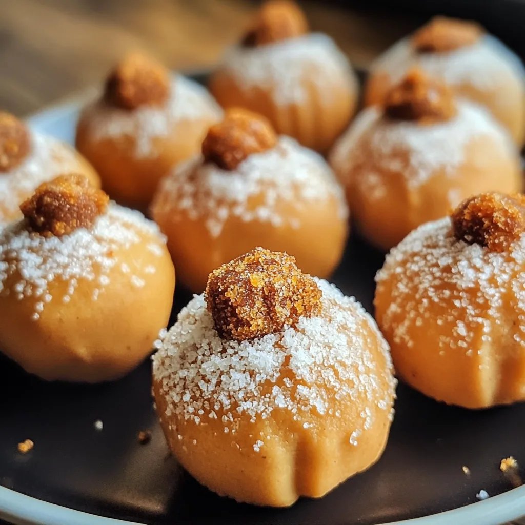 Easy Pumpkin Cheesecake Truffles