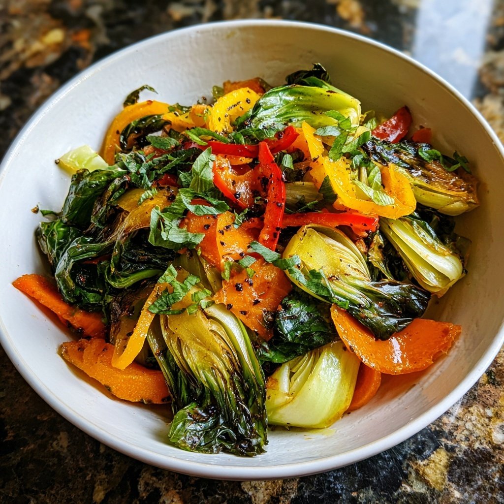 Bok Choy Stir Fry Vegetables