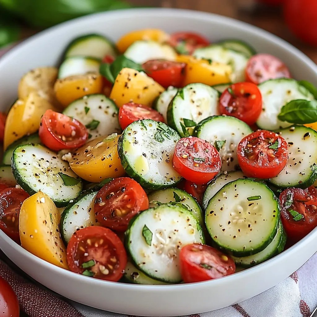 Easy Cucumber Caprese Salad: An Amazing Ultimate Recipe to Try