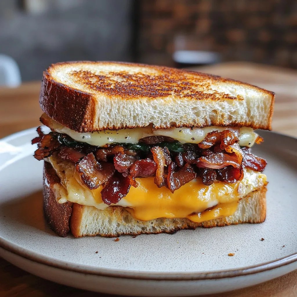 Breakfast Toastie w/ Bacon Jam: An Amazing Ultimate Recipe