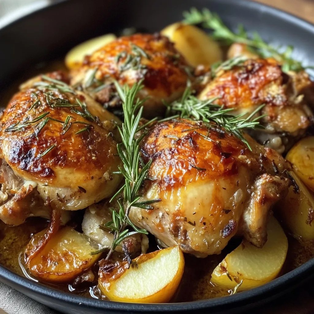 Rosemary Apple Cider Chicken