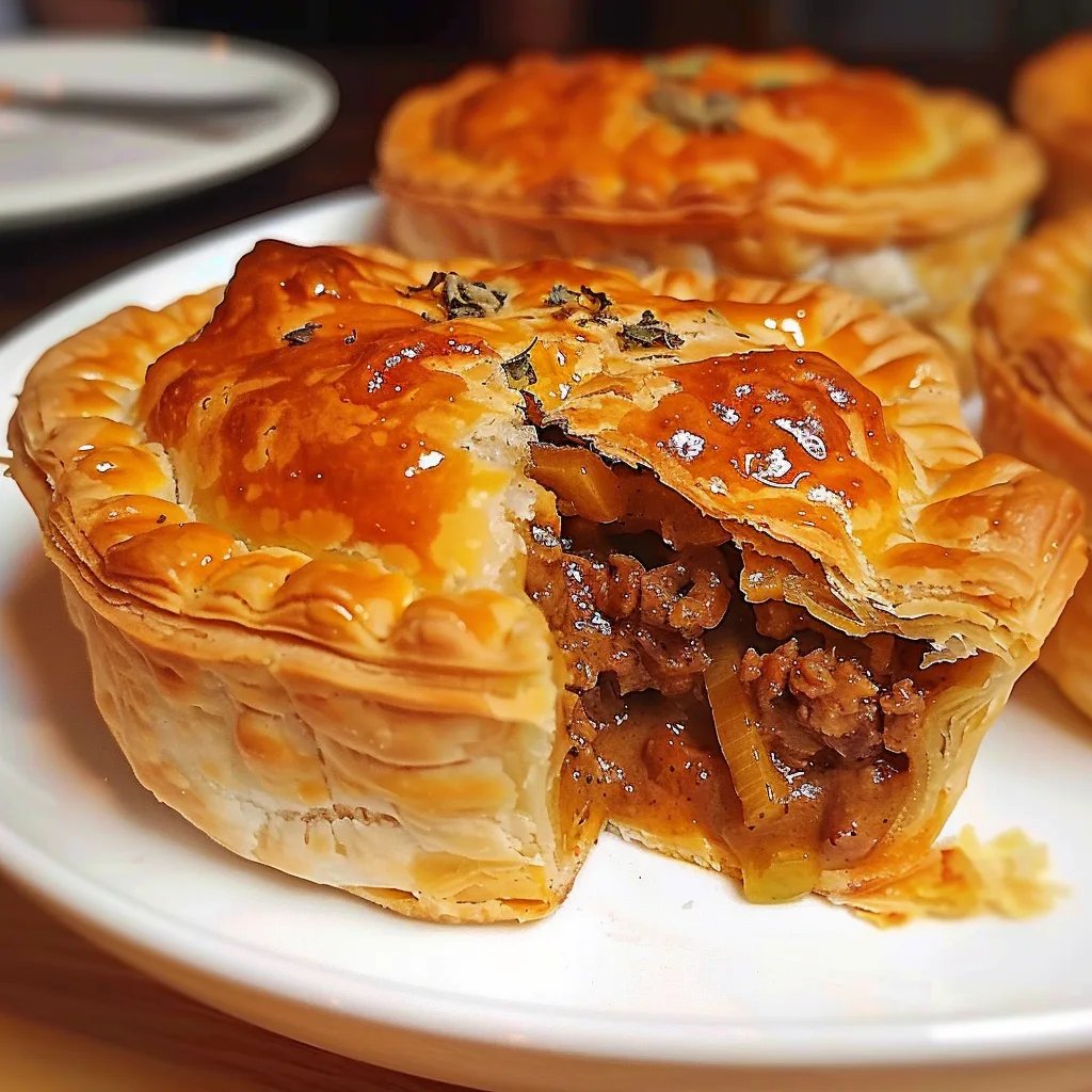 Delicious Mince Beef and Onion Pies