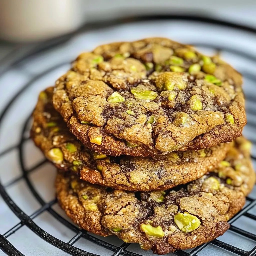 Soft & Chewy Pistachio Cookies
