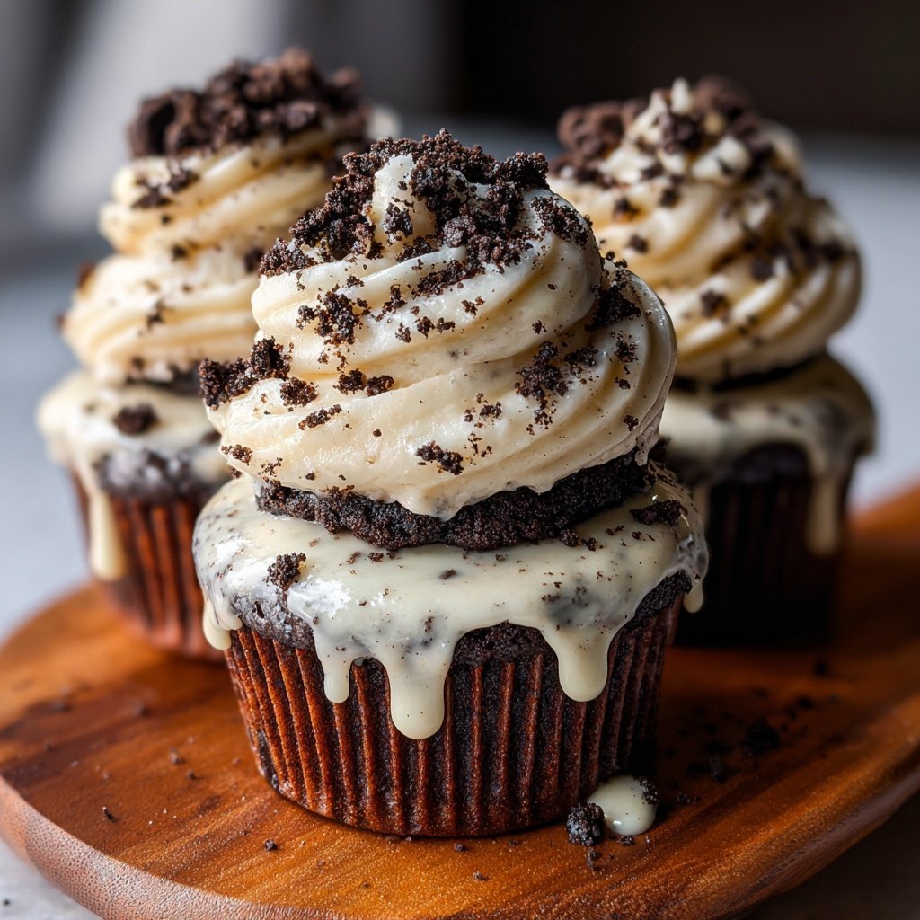 Oreo Cookie Cupcake Fun