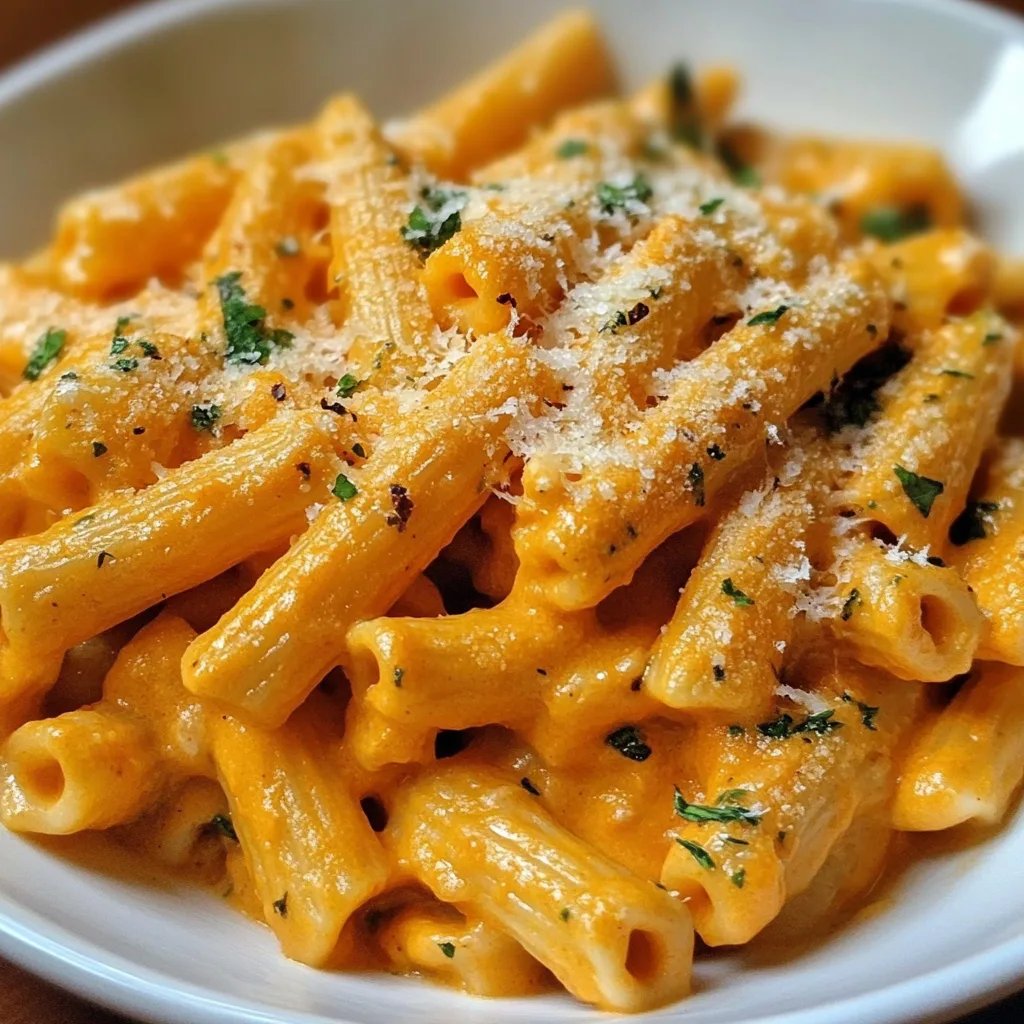 Ultimate Creamy Vegan Pumpkin Pasta