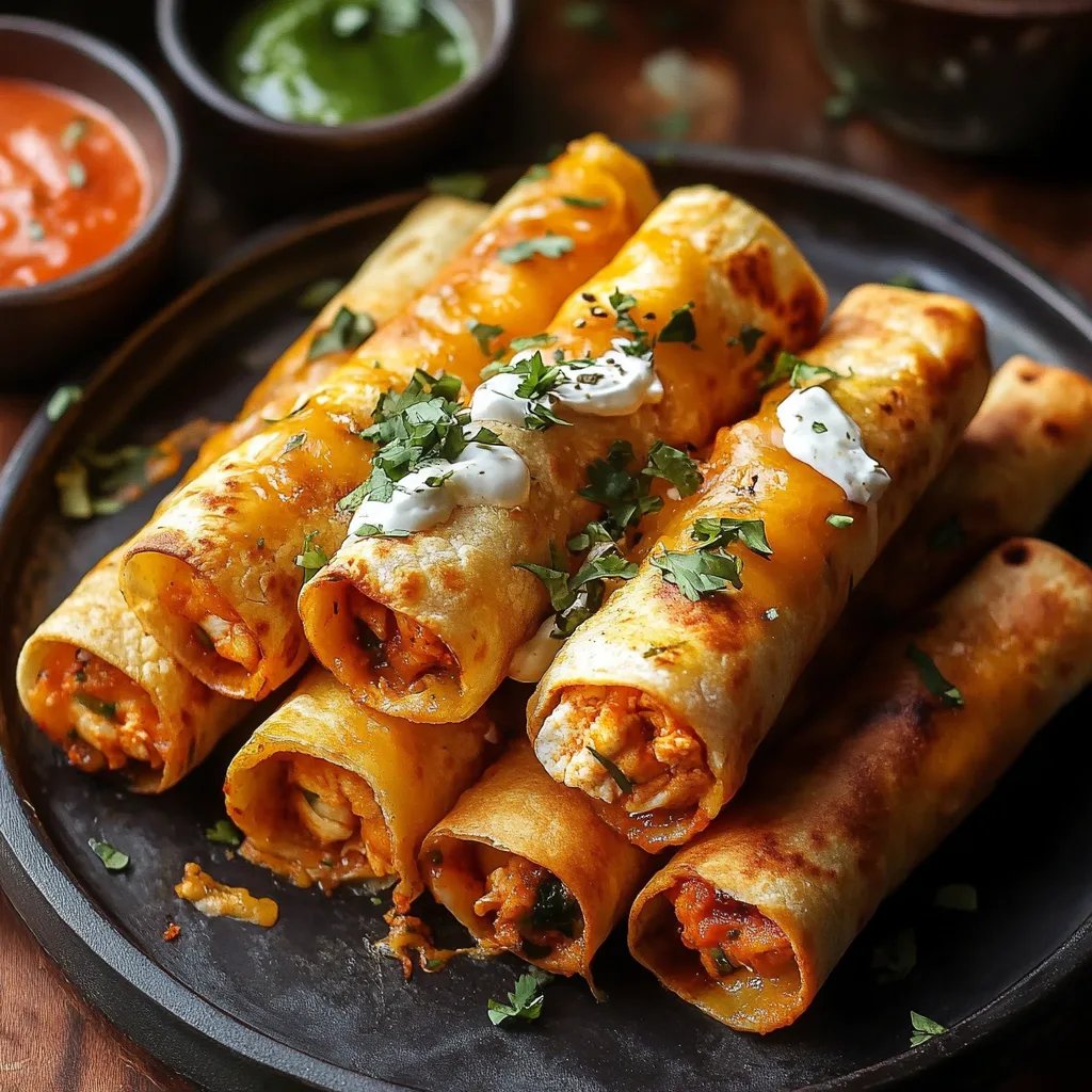 Jalapeño Cream Cheese Chicken Taquitos: The Amazing Ultimate Recipe