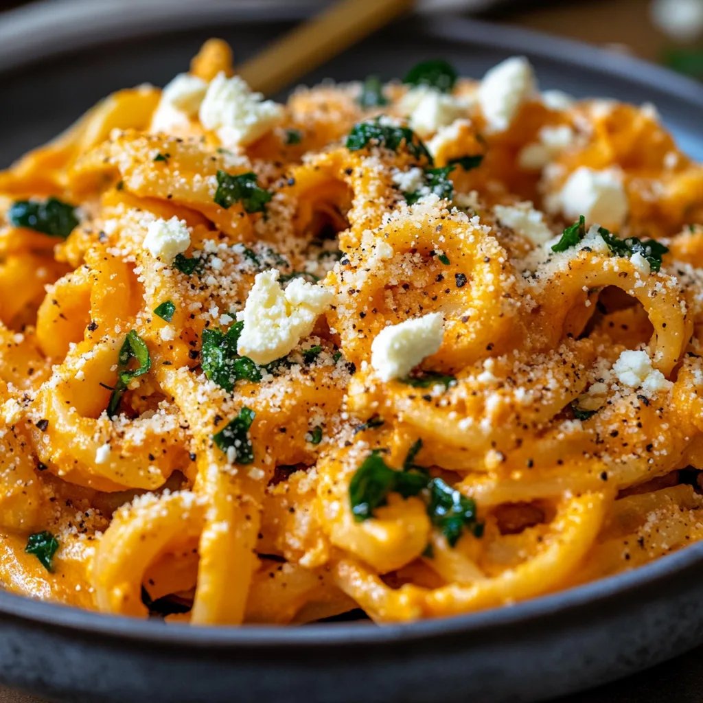 Pumpkin Pasta w/ Feta: An Amazing Ultimate Recipe to Savor