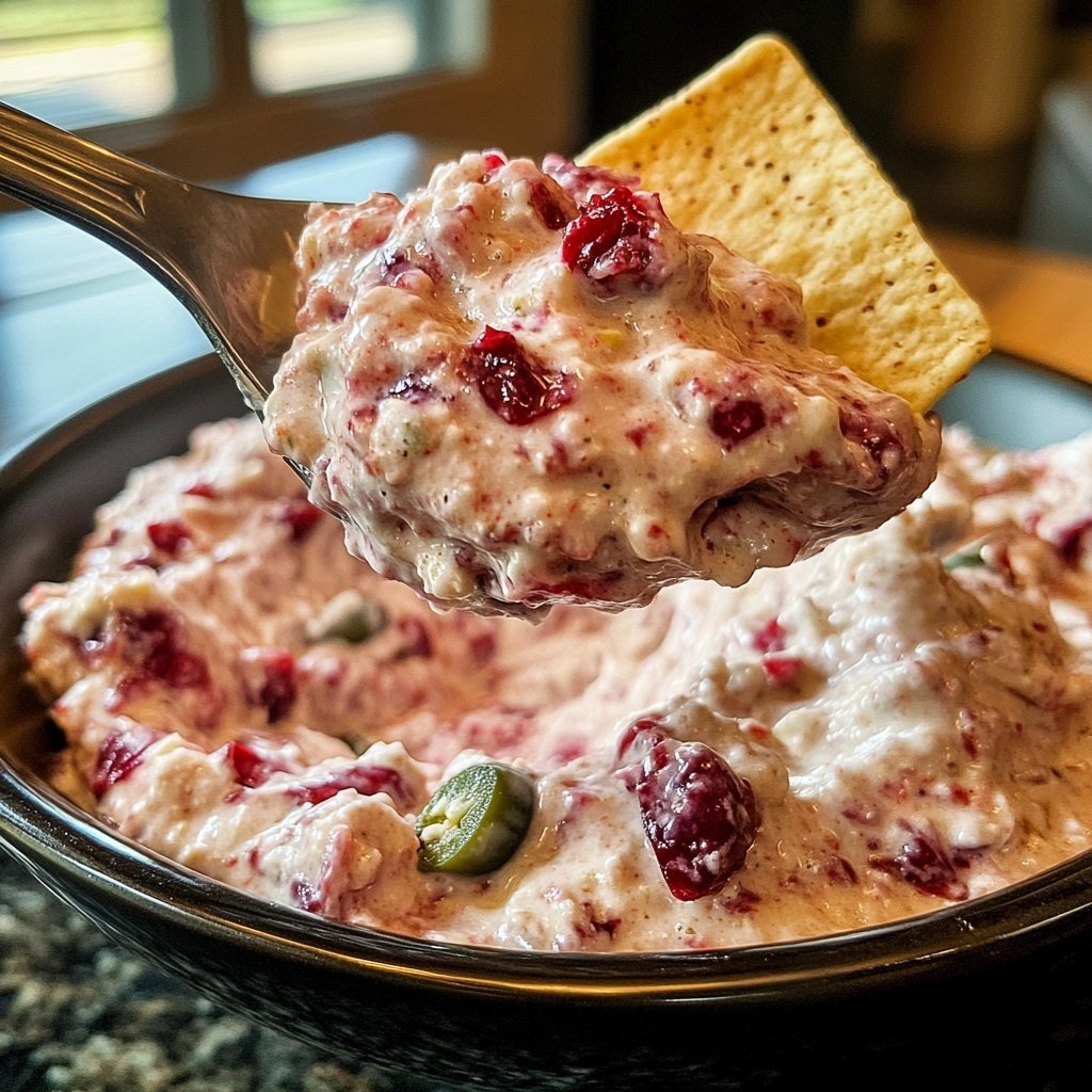 Quick Cranberry Jalapeno Dip