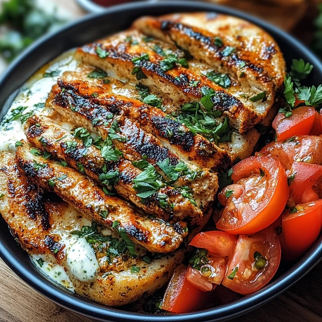 Chicken Shawarma w/ Creamy Garlic Sauce: An Incredible 7-Step Recipe