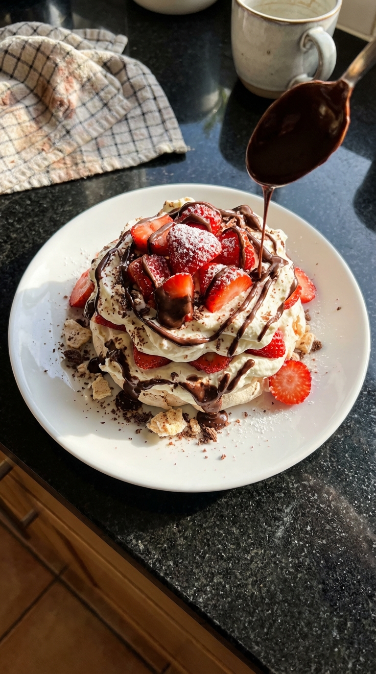 Chocolate Strawberry Whipped Cream Dream