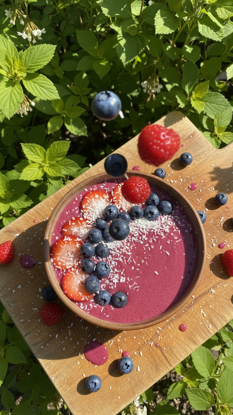 Cupid's Berry Smoothie Bowl