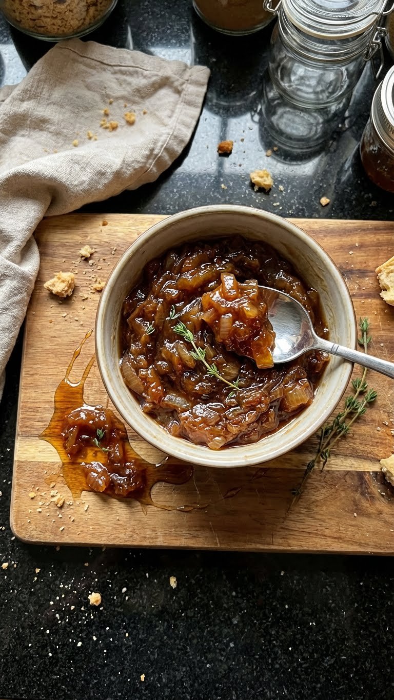 Maple-Thyme Caramelized Onion Jam