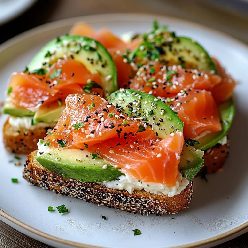 Smoked Salmon & Avocado Toast