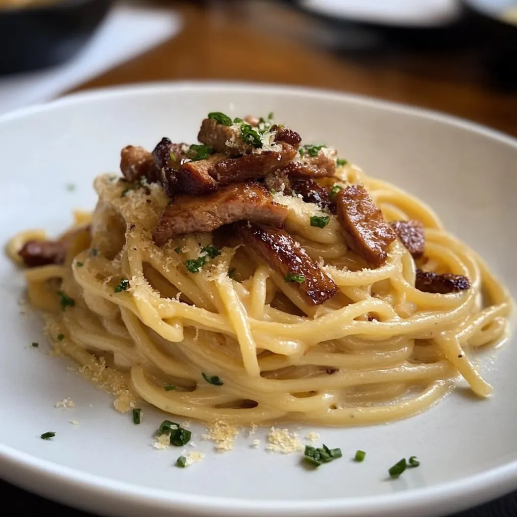 Japanese-Style Miso Carbonara