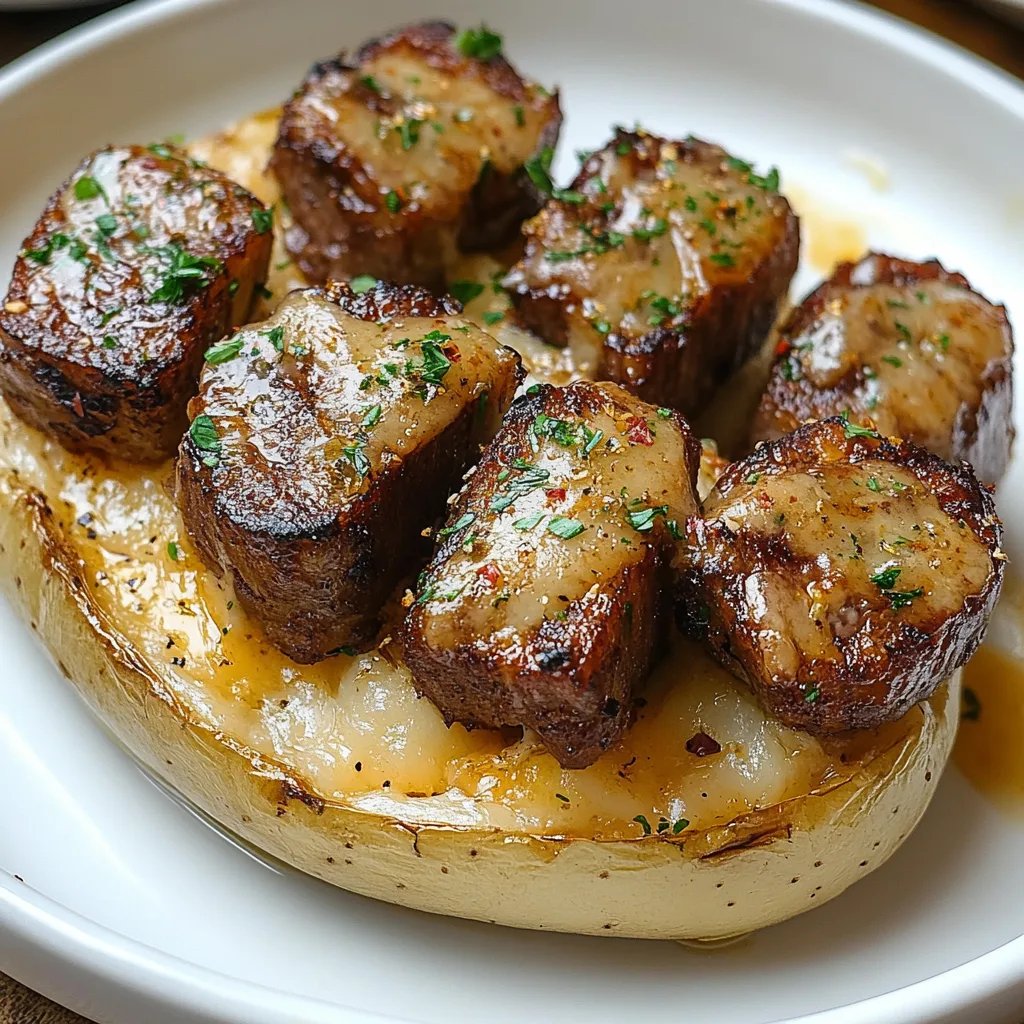 Loaded Baked Potato with Steak Bites: An Amazing Ultimate Recipe
