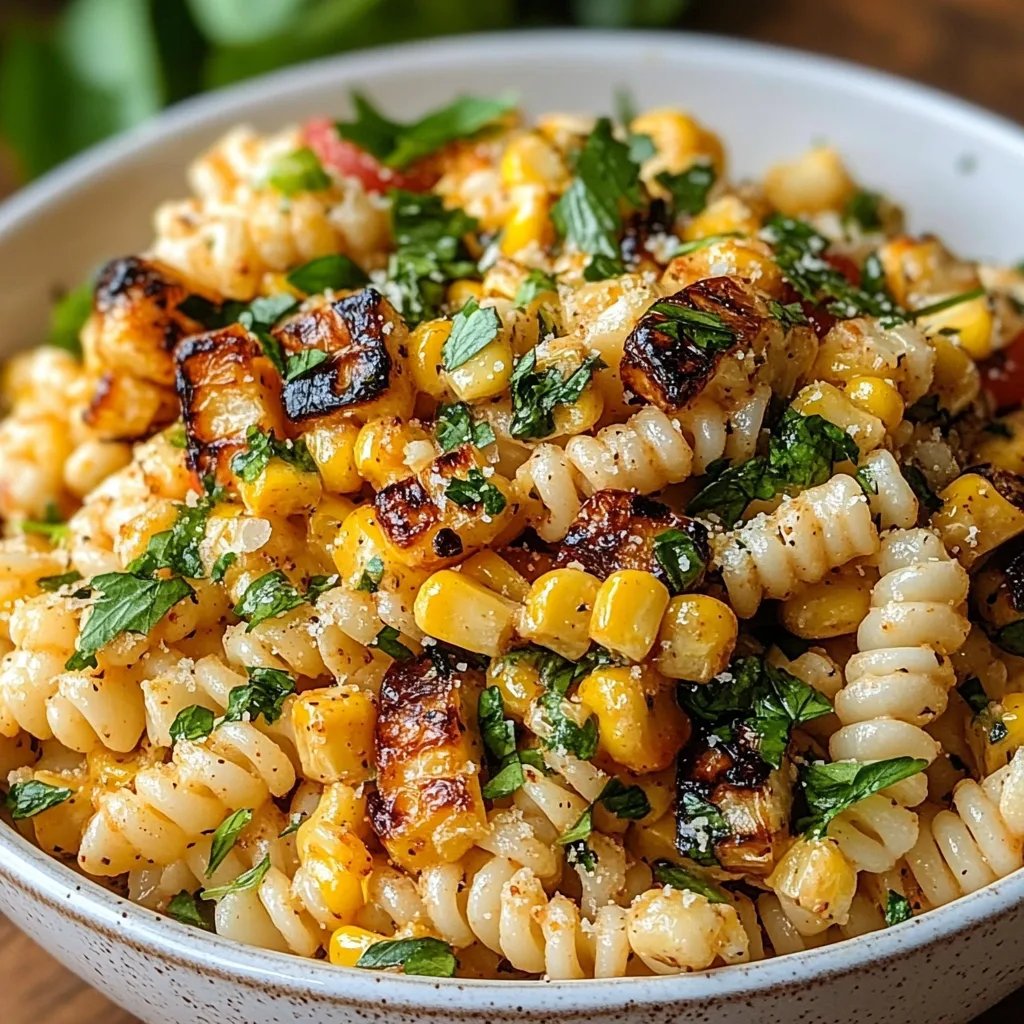 Healthy Street Corn Pasta Salad: An Incredible Ultimate Recipe