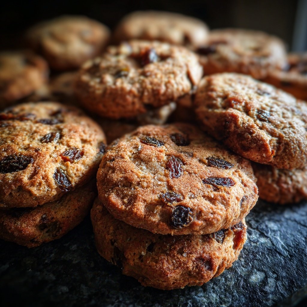 Cinnamon Raisin Spring Cookies
