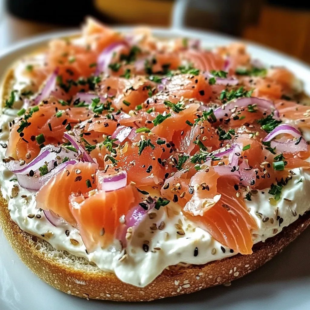 Smoked Salmon Bagel Dip