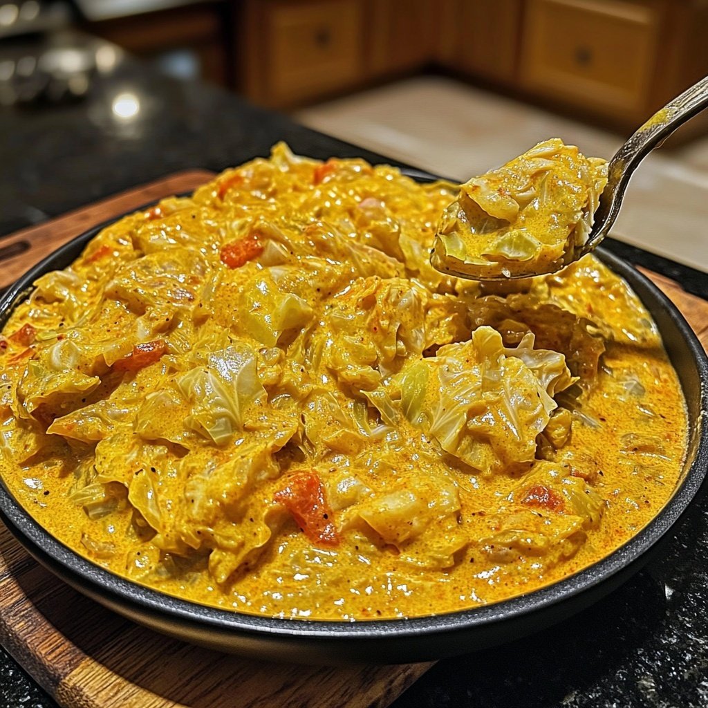 Creamy Cabbage Curry