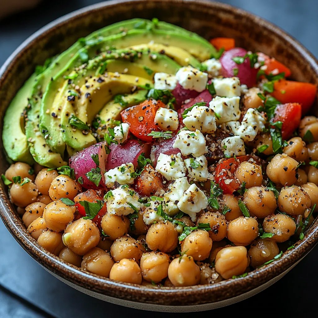 Chickpea Feta Avocado Salad: An Incredible Ultimate Recipe for Everyone